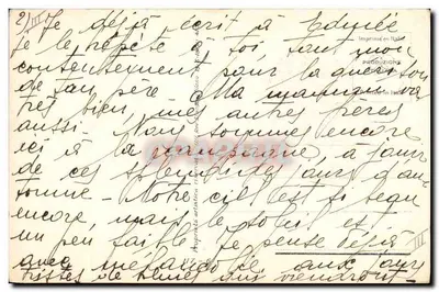 Jovem mulher em perfil segurando uma flor — desenho de Frederick S. Manning — editor desconhecido — Verso