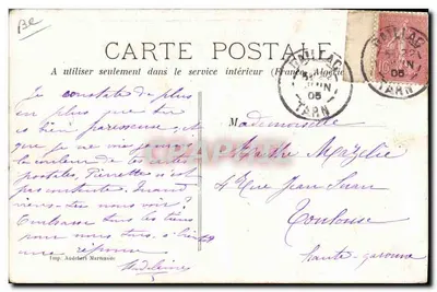 Barletti — Circo — editor G. Grulce, Paris — Verso