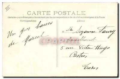 PARIS — Parc des Buttes Chaumont — Un Jour de Musique militaire — C.M. — n° 538 — Verso