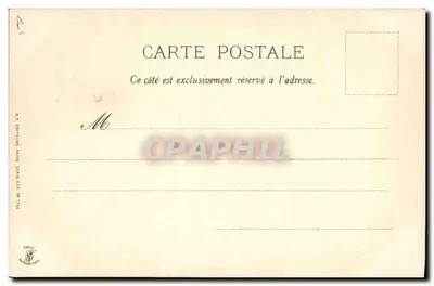 Retrato de cão Saint Bernard — editor K. F. Editeurs, Paris, série ROS n° 7786 — Verso