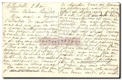 Os Samaritanos do Grande St Bernard — J.J. 8923 — Verso