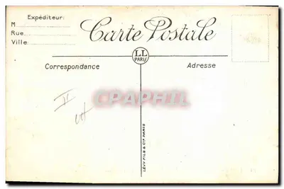 Guides et Chien de Montagne — Scènes et Types des Pyrénées — Lévy Fils & Cie Paris n°14 — Verso
