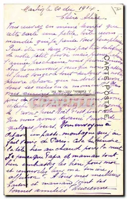 Geral de Castelnau — Comandante do exército da Lorena — Editor SADAG, número de série não visível — Verso