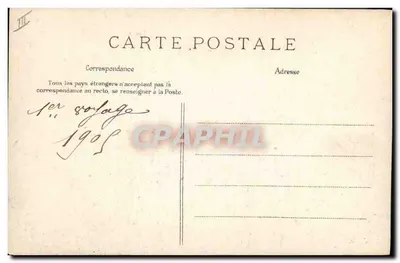 Le Havre — Transatlântico "La Lorraine" — J. M. n°201 — Verso