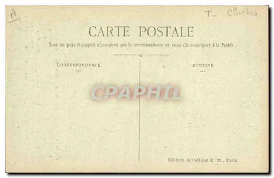 A Savoyarde de Montmartre — Françoise-Marguerite (Do Céu Sagrado de Montmartre) — Edição Artística C. M., Paris — Verso