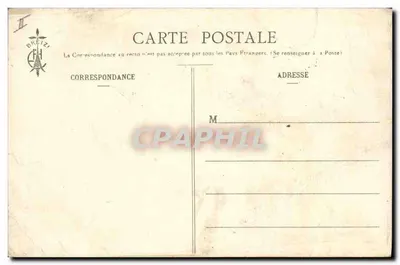 O Rocher de la Sentinelle em Port-Blanc — Bretanha — Coleção E.H. — n° 892 — Verso
