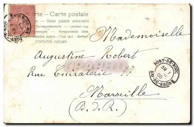 Birds and Flowers — Decorative postcard — unidentified publisher, series number 174 — Back