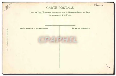 Łowienie kaczek — trzech mężczyzn i pies w łódce — wydawca R.P. Wydawcy, Paryż, seria 730 — Rewers
