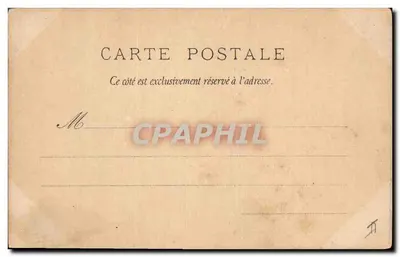 Powrót z polowań — scena lasu — B. SIRVEN, IMP. ÉDIT. TOULOUSE, PARIS, n° 5628 — Rewers