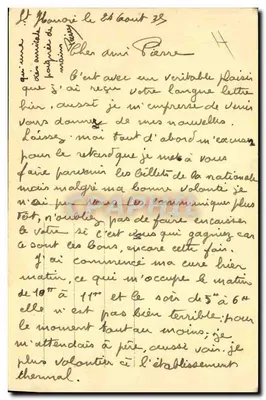 Au Coin du Bois — legendy humorystyczne — kolekcja Roubé, nr 160 — Rewers