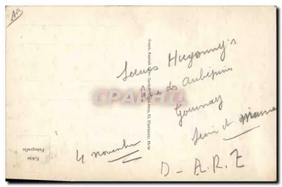 As irmãs Huguyons — fotografia de estúdio — Grapha Améral, G. Cartoff, Rostermir — Verso