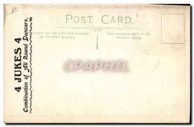 4 Jukes — Dancers — J. Schmidlin, Mulhouse — Achterkant