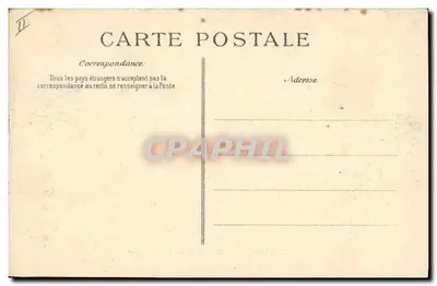 Cherbourg — Plac de Republiki — Wydawca ELD, nr 62 — Rewers