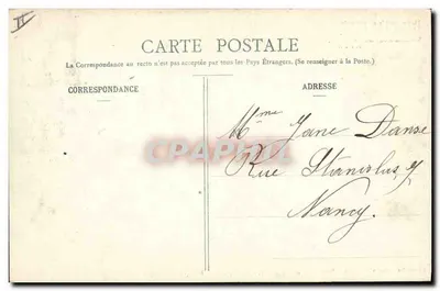 NANCY - La Pépinière - Kiosque de Musique — Maison des Magasins Réunis, édit., Nancy, n°20 — Rewers