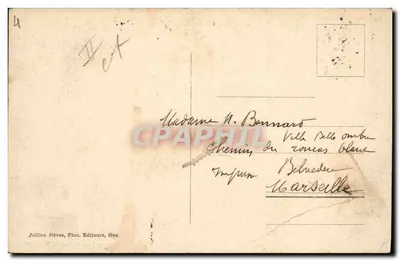 Grand St. Bernard — Przed wyjazdem! — J.J. 8472 — Rewers