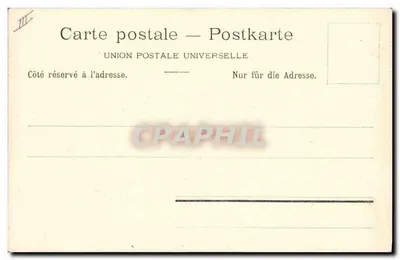 Cão do St Bernard — editor Comptoir de Phototype, Neuchâtel (Suíça) — n° 51 — Verso