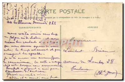 Cães dos Pirineus — Uma interessante família — Typotype Ladduche Frères, Toulouse, n°1022 — Verso