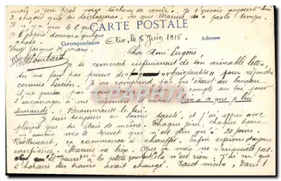 O Geral PAU — retrato militar — E. LE DELEY, impressor, Paris — Verso