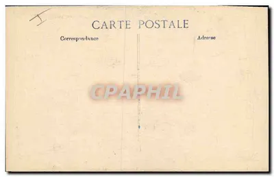Generał Maunoury — portret wojskowy — E. Le Deley, drukarz, Paryż — Rewers