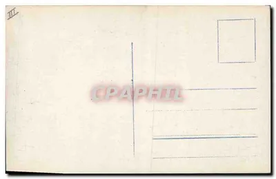 Retrato de um homem em uniforme — editor desconhecido, número de série III visível no verso — Verso