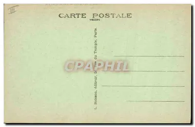 A Savoyarda de Montmartre — "Françoise-Marguerite" do Sacré-Cœur de Montmartre — L. Boisson, editor, 30 rue du Temple, Paris — Verso