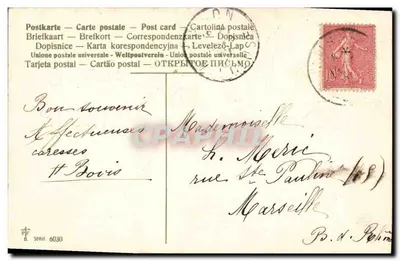 Lilja polany — Noszę szczęście — Wydawca P.F. Série 6030 — Rewers