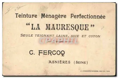 Femme russe — portrait en costume traditionnel — éditeur Tampone — Achterkant