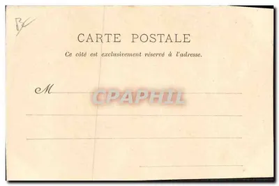 Cidade das Tendas de Barnum & Bailey — Vista aérea — Imp. Courmont frères, Paris, N° 6 — Verso