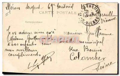 Châtellerault — Kiosku muzyki — Bulwar Blossac — Wyd. Nowych Galerii — Rewers
