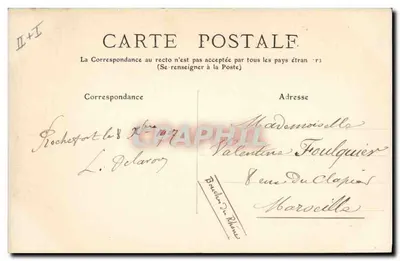 Place Parat — Rochefort-sur-Mer — wydawca nieznany, n° 62 — Rewers