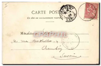 Valence - Promenade Champ de Mars - Kiosku muzyczny — Kolekcja P. P., Valence, nr 17 — Rewers