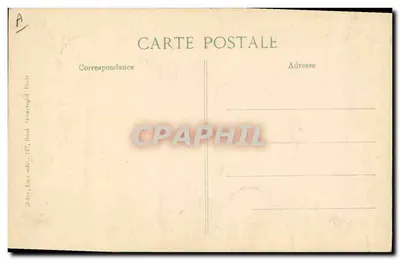 O General Pau — retrato militar — E. Le Deley, impressor, Paris — Verso