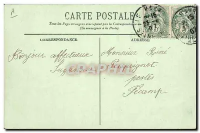 Le Havre — O Transatlântico "La Lorraine" — LL. — Verso