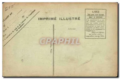 Transatlantyk "LA LORRAINE" — Le Havre — G. F., Le Havre — Rewers