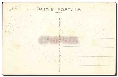 Paquebot « Massilia » — Compagnie Sud Atlantique — M.D. — n°25 — Verso