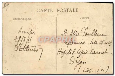 Saint-Malo - Le Grand Bé - Le Tombeau de Châteaubriand - G. F. - n° 4839 — Verso