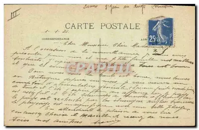 Kostiumy z Bretanii — Kaptur Balance — wydawca Rémi, Rennes — Rewers