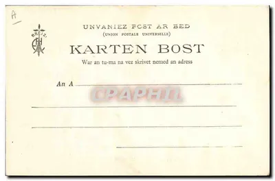 Kobieta karmiąca dziecko — scena intymna — Ilustrowane piosenki Botrela przez E. Hamonic, nr 316 « Dors mon gas ! » — Rewers