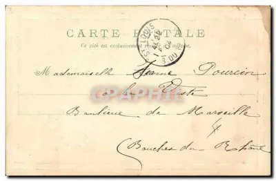 Serdeczne życzenia — dobre święta — wydawca Carte Postale, n°3 — Rewers