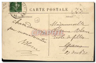 Les Chasseurs du Mont-Bard — groupe de chasseurs avec chiens et un musicien — éditeur : LE PUY-EN-VELAY — Reverso