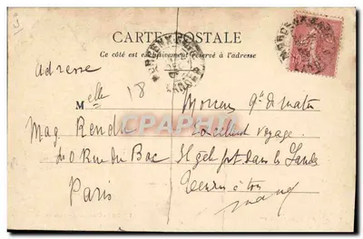 Landes - Taubjäger — F. Bernéde, phot., Arjumaux (Landes) — Rückseite