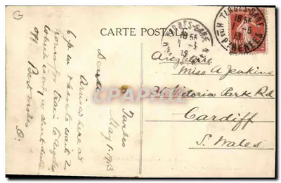 Lande - Pfeifenhüter - Les Appeaux — F. Bernede, Fotografie, Morcenx - Landes — Rückseite