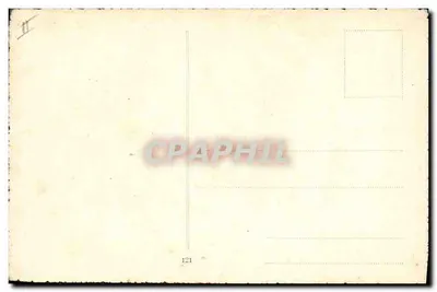 Donna con mantello rosa e cappello di pelliccia — illustrazione — serie 121 — Verso