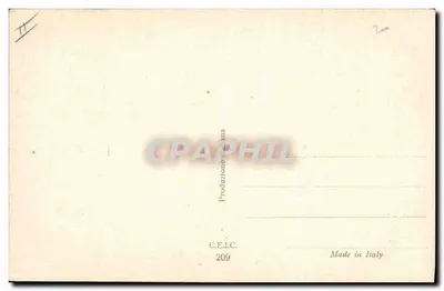 Żółta róża irisu — kobieta z twarzą w kwiecie — C.E.I.C. 209 — Rewers