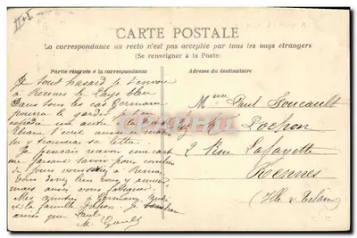 Angers — Kioszek Mail — Héliotypie Dugas et Cie, Nantes — Rewers