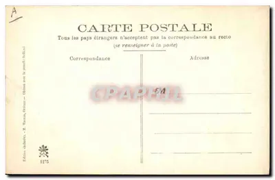 Exposição de Orléans 1905 — O Palácio dos Artes Liberais e o Kiosco de Música, vistos do Casino — Edição M. Maréna, Orléans — Verso