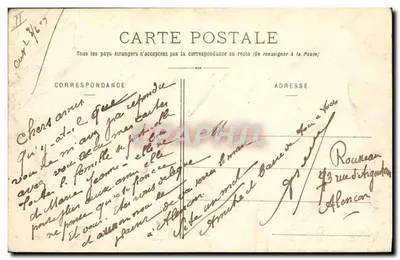 Alençon - Les Promenades — Berment, Verlag, Alençon — Rückseite