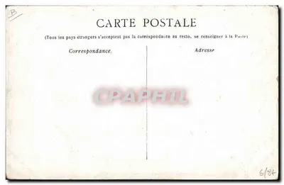 Marseille — Cours Saint-Louis — onbekende uitgever — Achterkant