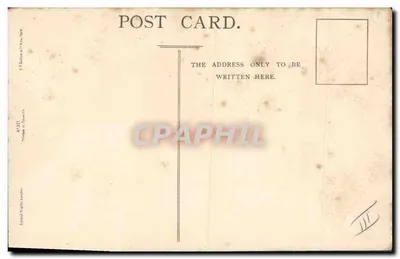 Cão da raça borzoi — Natal — E.C. Britten & Co. New York, N°1321 — Verso