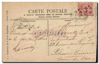 General L'Auré — retrato militar — GUCHE PIERRE PETIT, n°6 — Reverso